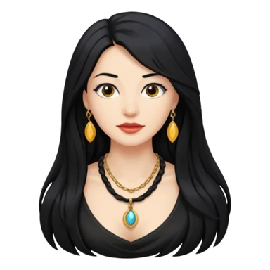 ca you make her hair a little longer please sticker