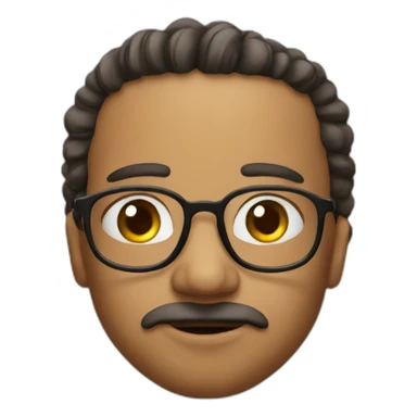 puffing out the cheeks sticker