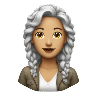 artist woman sticker