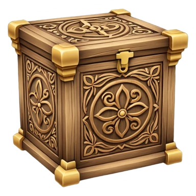 mysterious box sticker