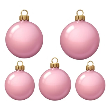 the color is baby pink its still christmas themed and aesthetic sticker