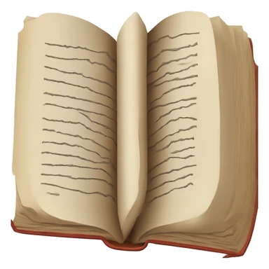 Book with shape of  geart sticker