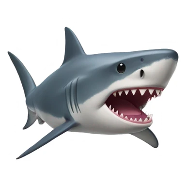 Requin rose  sticker