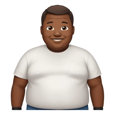 really fat george floyd  sticker