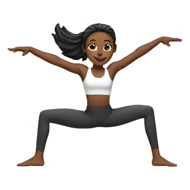 doing the splits sticker