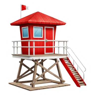 lifeguard station sticker