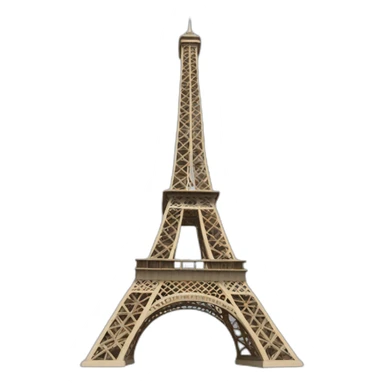 Eiffel tower from pisa sticker