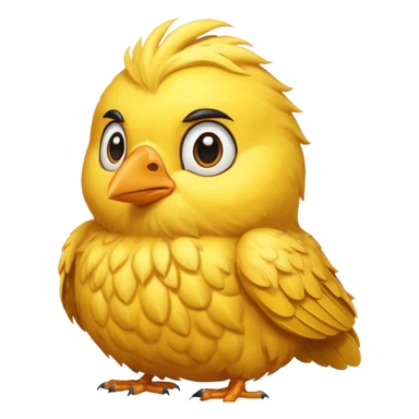 vild big bird sticker