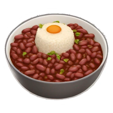 Red Beans and Rice with jerk Chicken sticker