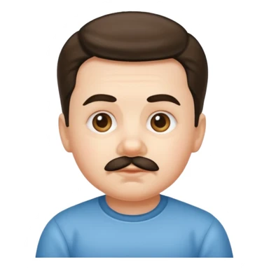 Cute baby face Stalin sticker