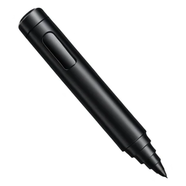 a black bold marker like a sharpie sticker