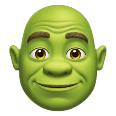 green-shrek sticker