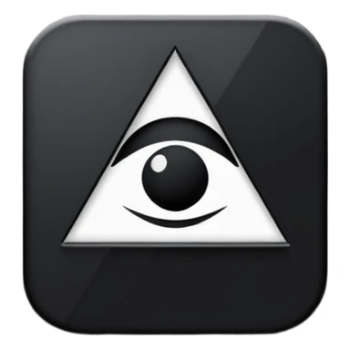 Black notion logo sticker