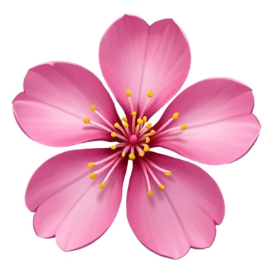 sakura flower sticker