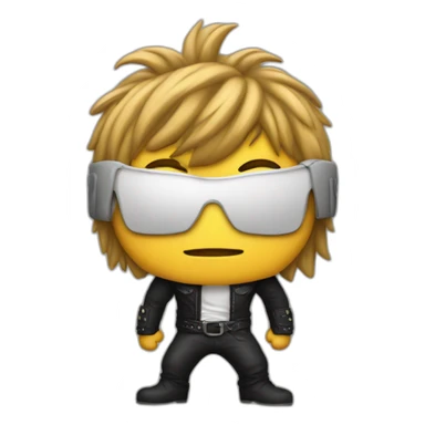 bon jovi logo sticker