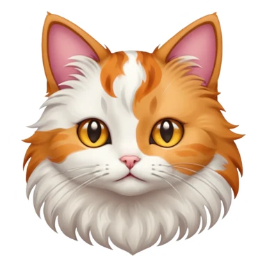 gato con ojos de estrellas sticker