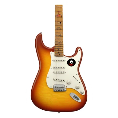 American Ultra II Stratocaster sticker