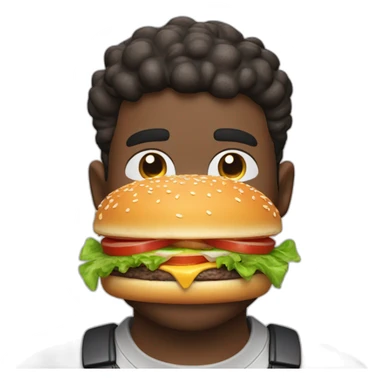 PlayStation 5 gamer ratine a burger  sticker