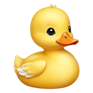 Light yellow baby duck  sticker