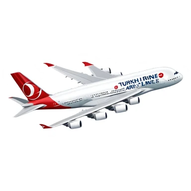 Turkish airlines Airbus A380-800 sticker