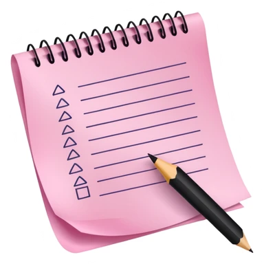 tips and tricks for exams pink sticker