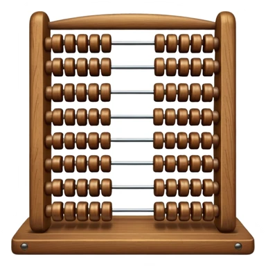ancient abacus sticker