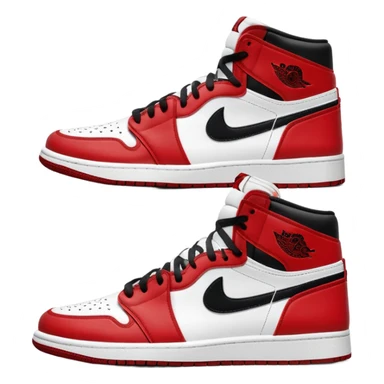 Air Jordan 1 high Chicago  sticker