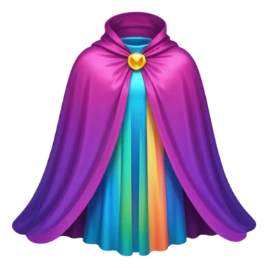  Cape no human Emoji fantasy pixel art style sticker
