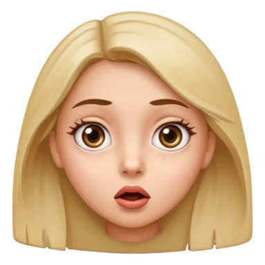 Fille émoji qui fait trop ca belle sticker