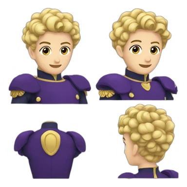 Giorno Giovanna sticker