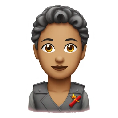 Communist lesbian sticker