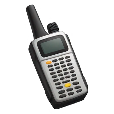 80's Walkie talkie sticker