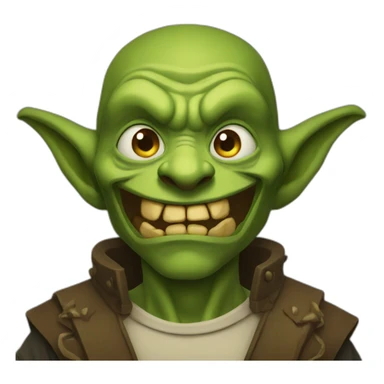 Mechant goblin sticker