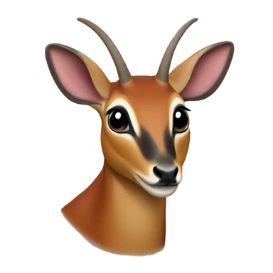 Southern red muntjac sticker