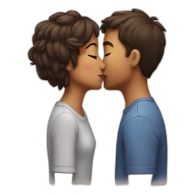 Love kiss sticker