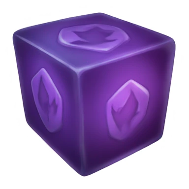 DnD gelatinous cube sticker