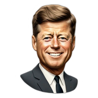 John F Kennedy sticker