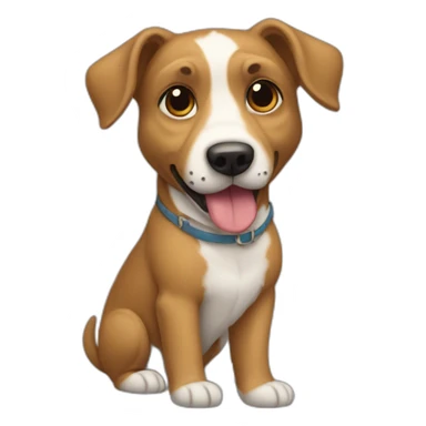 Perro de la calle sticker