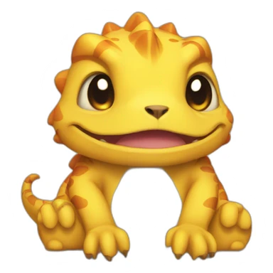 agumon sad sticker