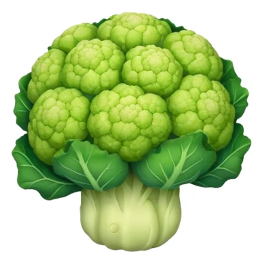 green cauliflower sticker