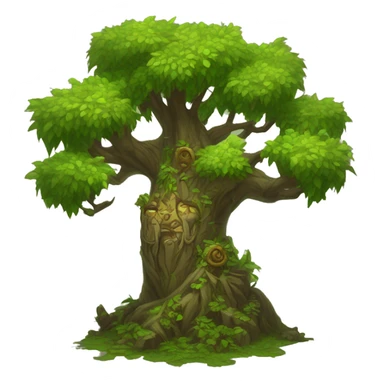 world of warcraft human tree of life cartoon sticker