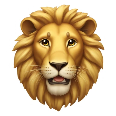 Lion and sun sticker