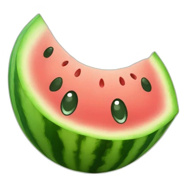 cute watermelon sticker