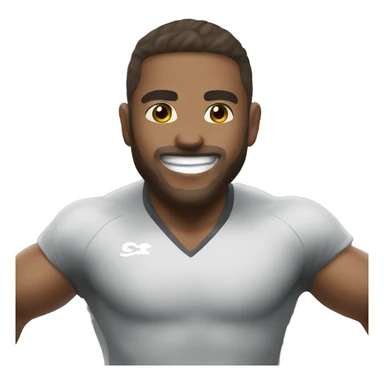 feeling exciting during training sticker