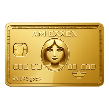 amex gold card sticker