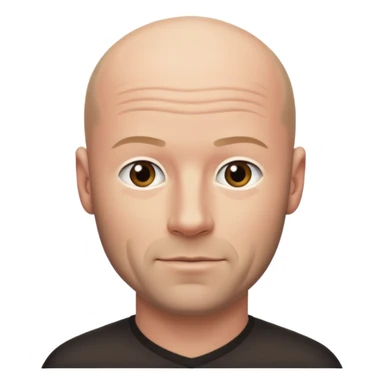 Alan Shearer bald sticker