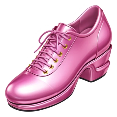 Jeff Koons style spam shoe sculpture  sticker