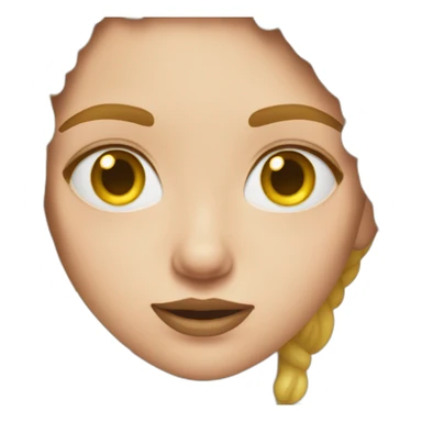 Maddie Mccan covered in glue sticker