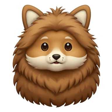 furry clothes sticker