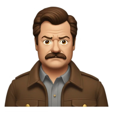 Ron-swanson sticker